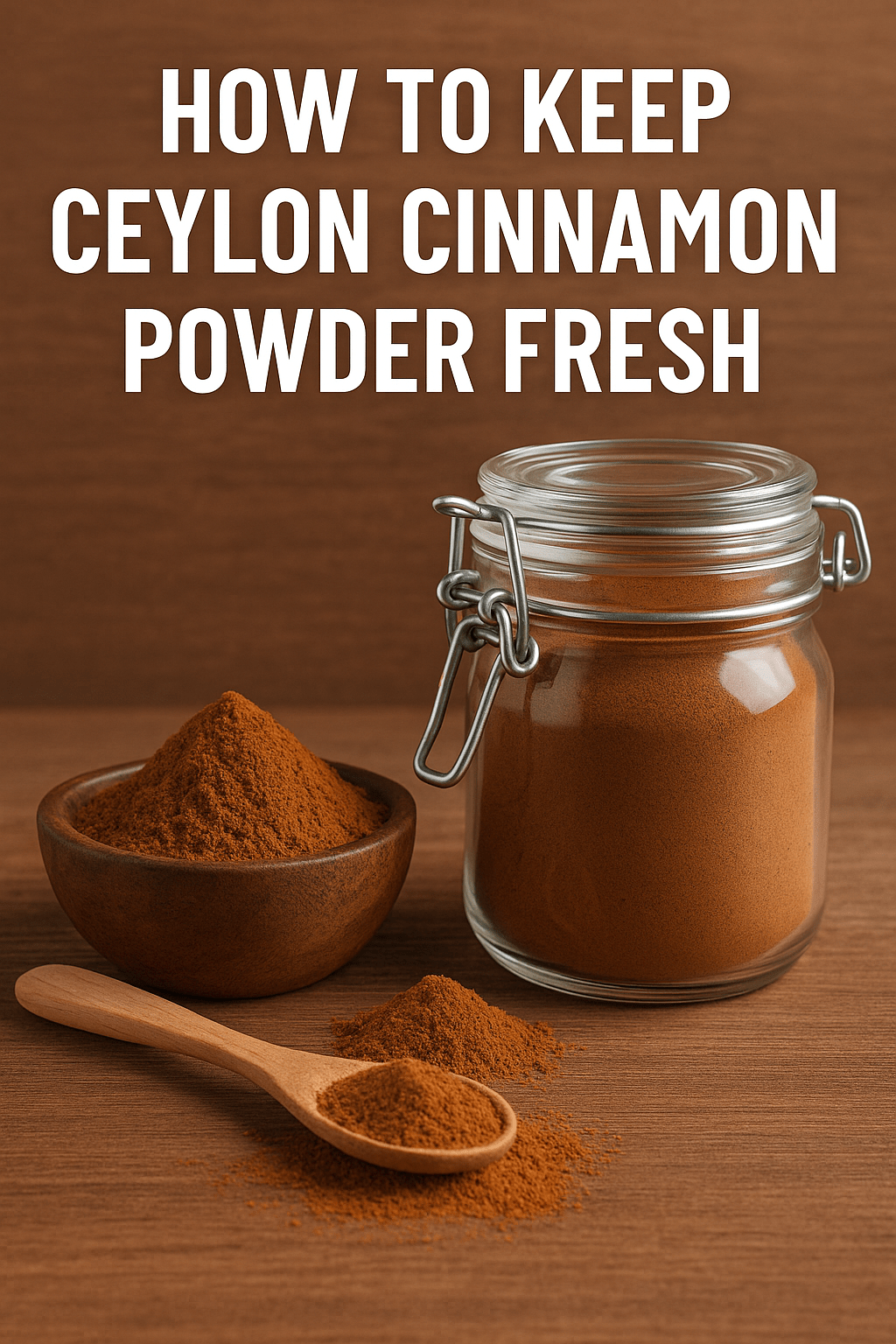 How to Keep Ceylon Cinnamon Powder Fresh - Expert Storage & Preservation Guide 2025 - Ceylon Spice Garden