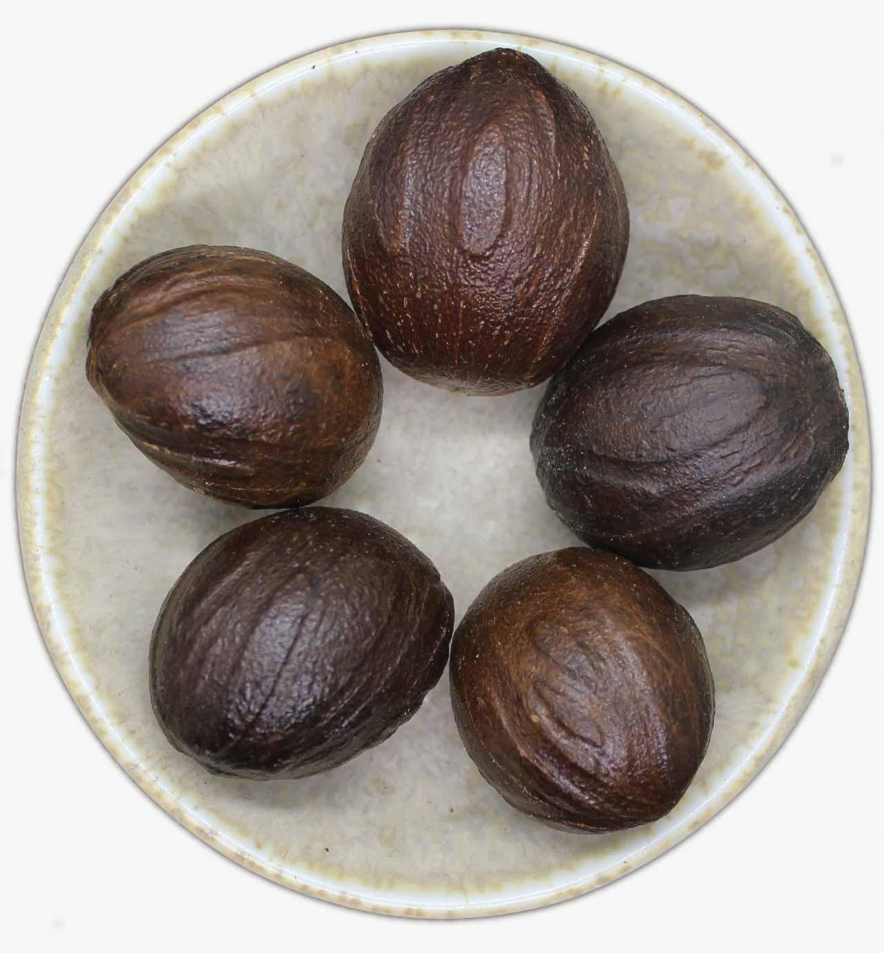 Premium Ceylon Nutmeg from Sri Lanka - Authentic True Nutmeg