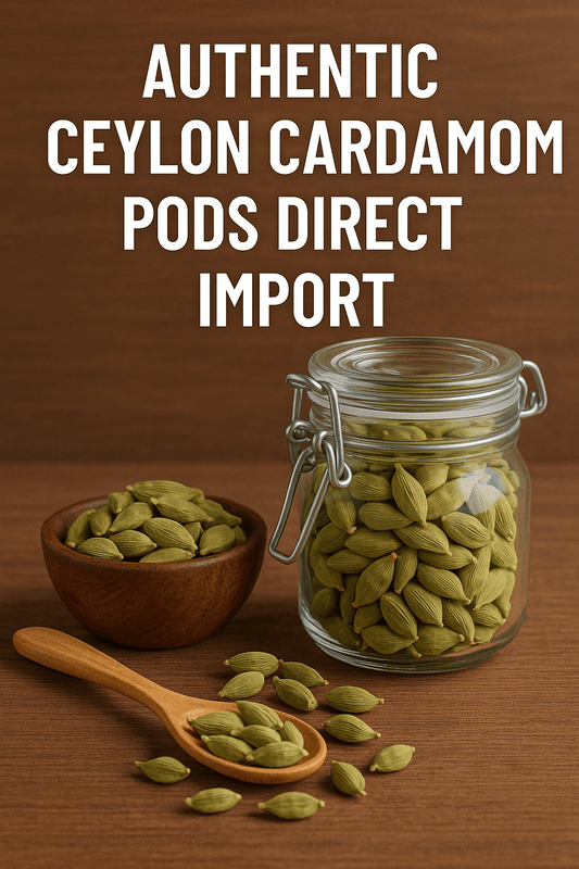 Authentic Ceylon Cardamom Pods Direct Import - Premium Quality Buyer's Guide 2025 - Ceylon Spice Garden
