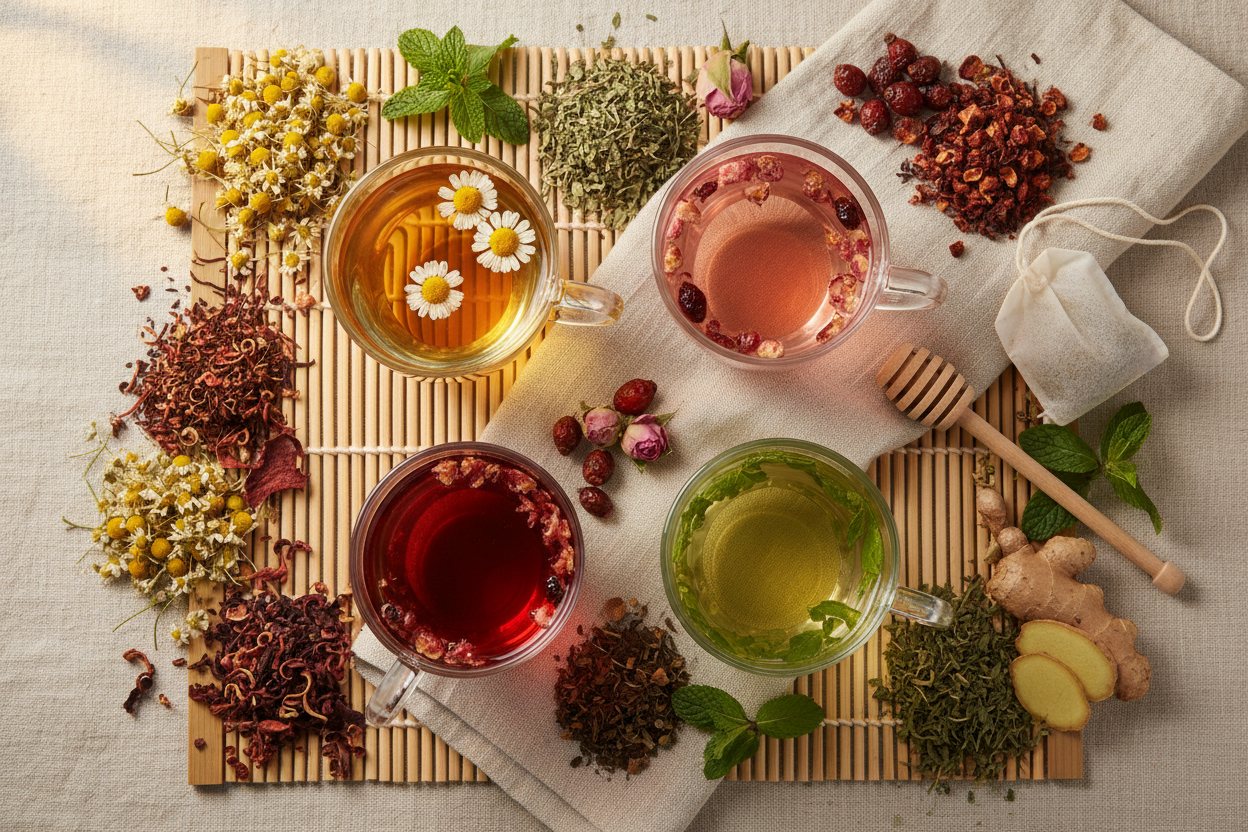 Best Caffeine-Free Teas for Daily Wellness (2026 Guide) | Ceylon Spice ...