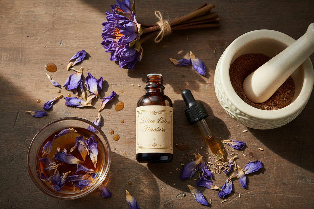 Blue Lotus Tincture: How to Make It & Use It