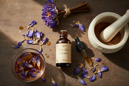 Blue Lotus Tincture: How to Make It & Use It