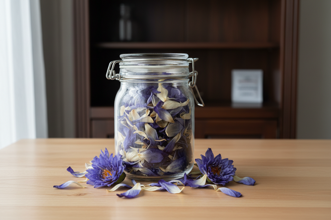 How to Store Blue Lotus Flowers to Keep Them Potent (Up to 18 Months)