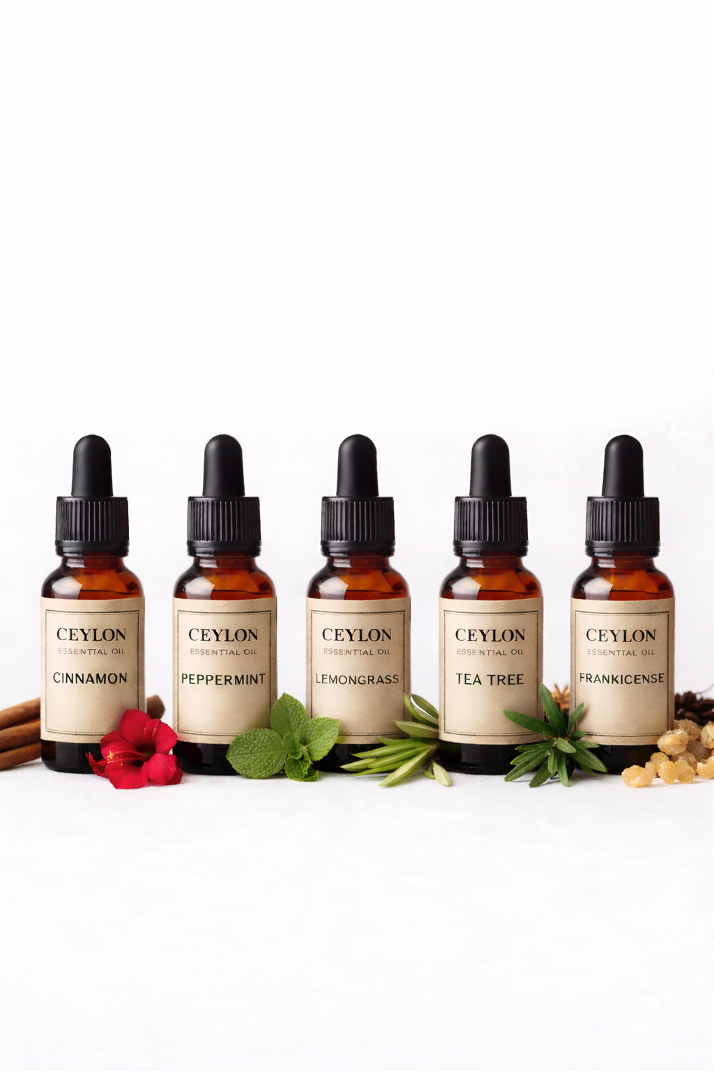 Pure Essential Oils Collection - Therapeutic Grade & Organic