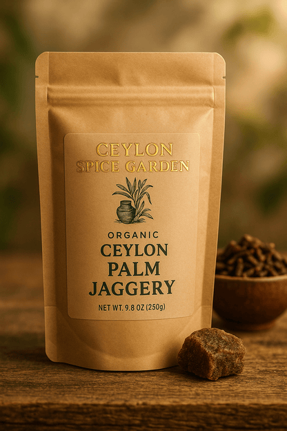 100% Organic Ceylon Palm Jaggery (Kithul Hakuru) – Made from Pure Kithul Treacle - Ceylon Spice Garden