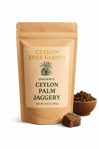 100% Organic Ceylon Palm Jaggery (Kithul Hakuru) – Made from Pure Kithul Treacle