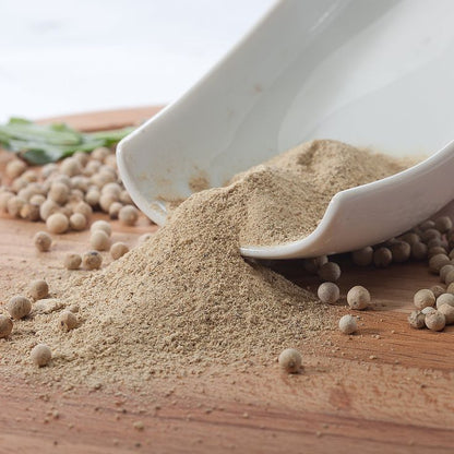 Premium Ceylon White Pepper - Authentic Sri Lankan Whole Peppercorns