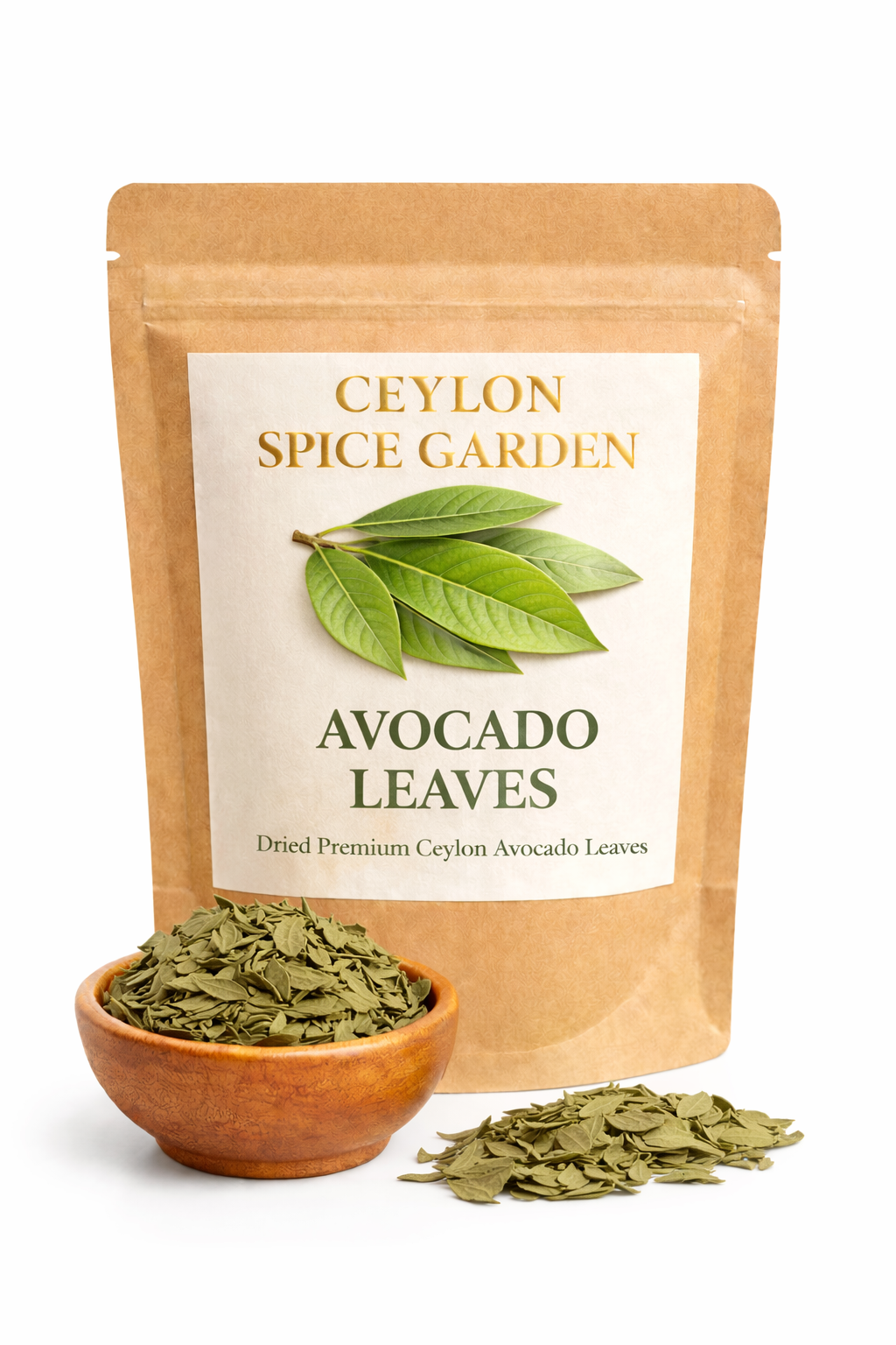 Avocado Leaves Dried - Organic Ceylon | Ceylon Spice Garden
