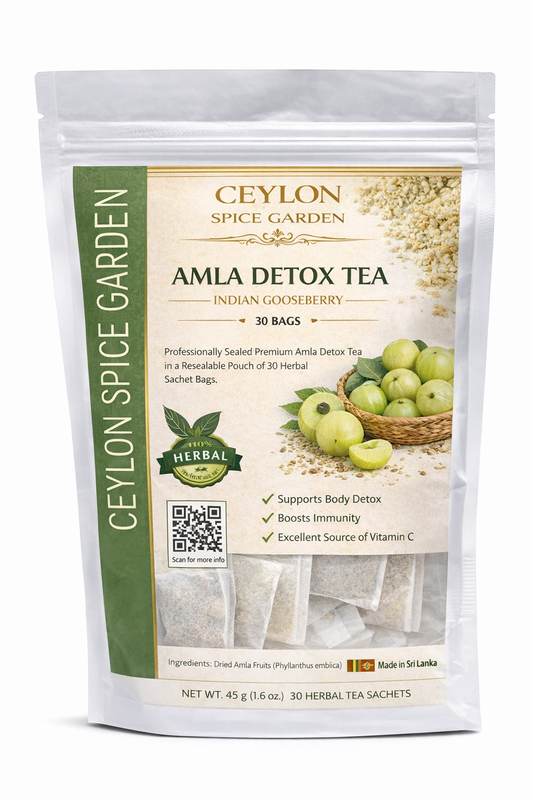 Ceylon Amla Detox Tea | Indian Gooseberry | 30 Bags