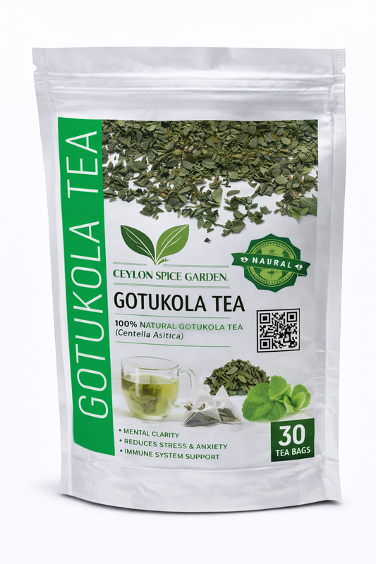 Ceylon Gotu Kola Tea | Brain & Memory | 30 Bags