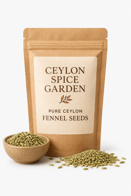 Ceylon Fennel Seeds - Whole Sweet Fennel (Maduru)