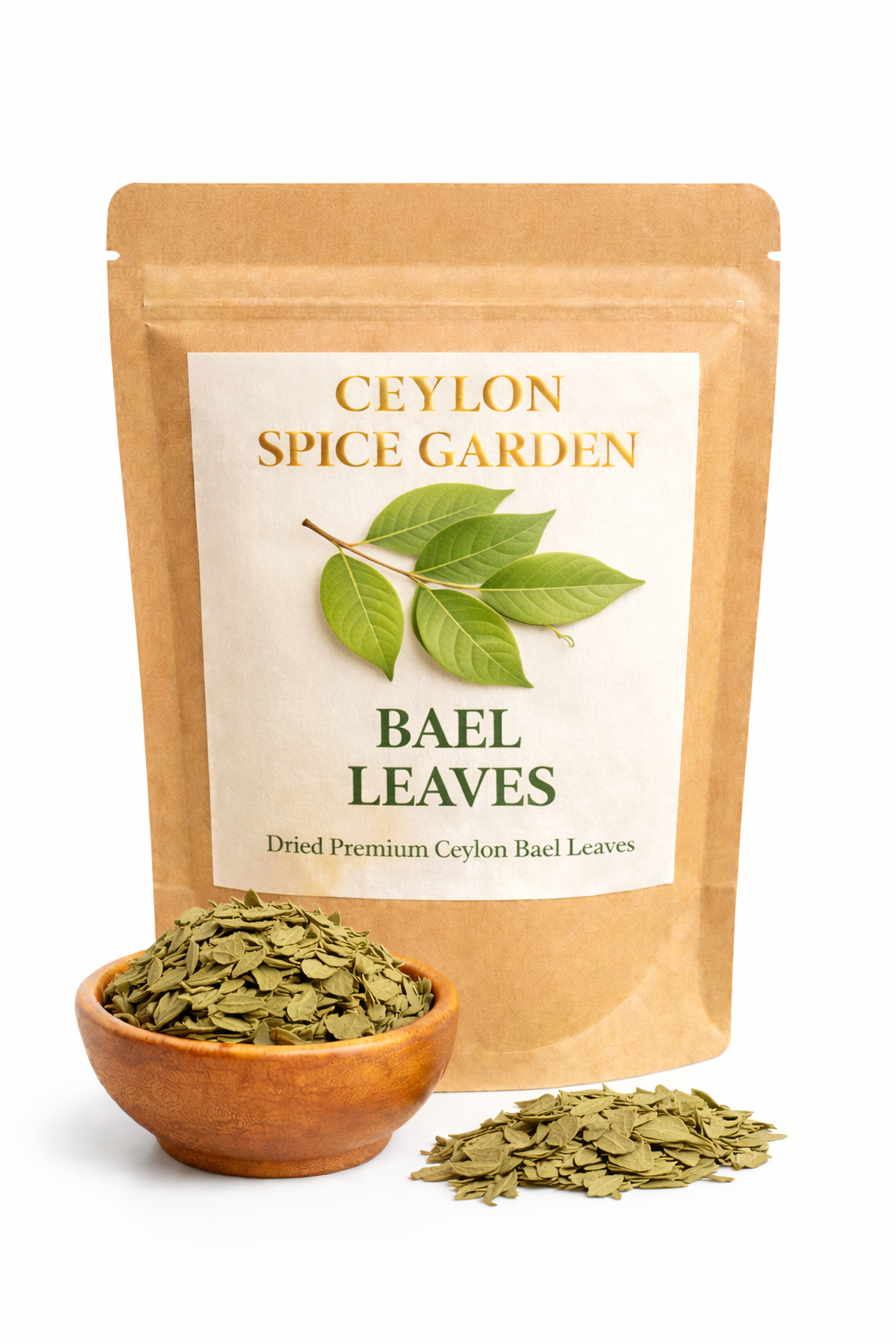 Premium Ceylon Bael Leaves (Aegle Marmelos) - Sacred Ayurvedic Wellness Herb