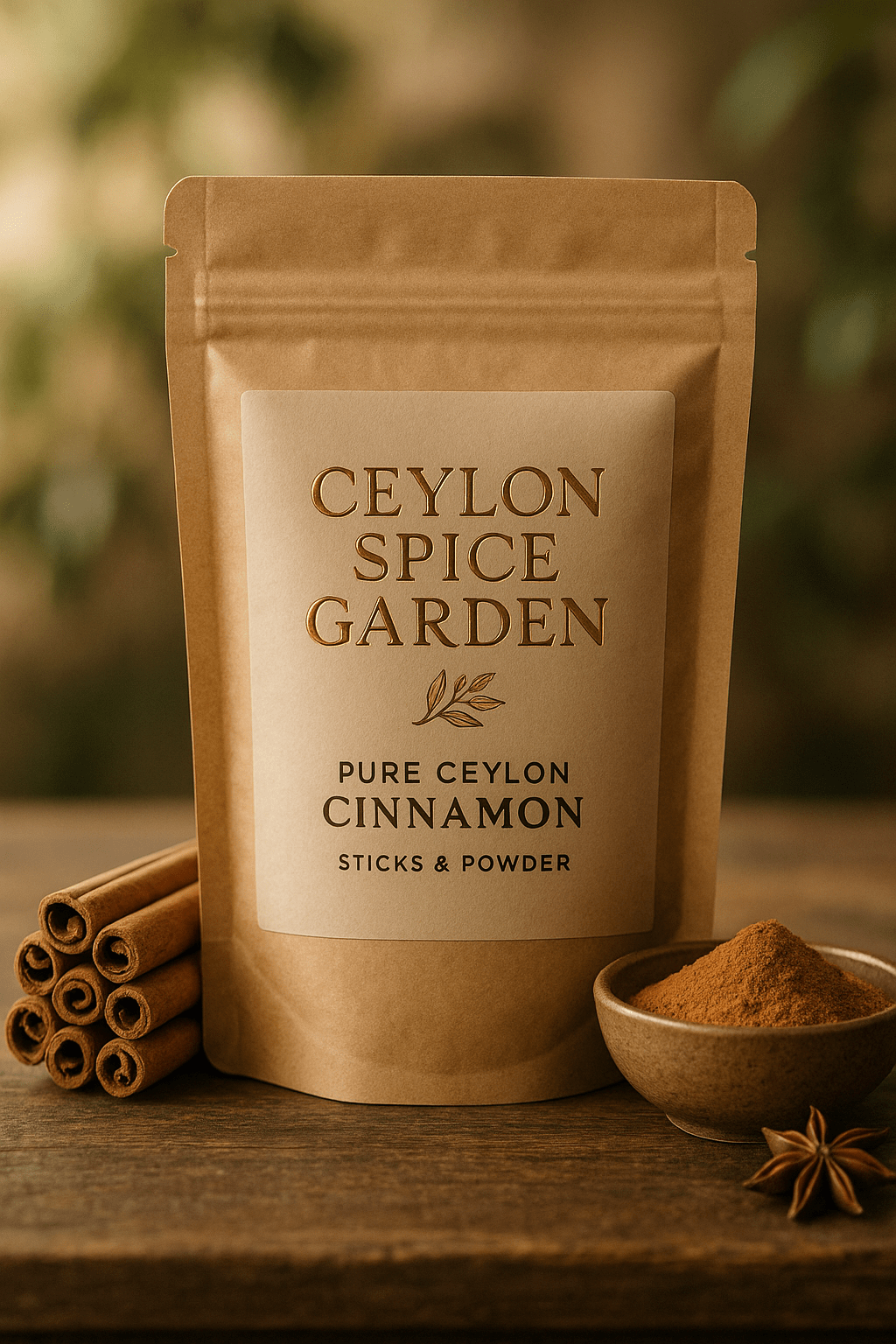 Authentic Ceylon Cinnamon Sticks & Powder - Premium Sri Lankan True Cinnamon - Ceylon Spice Garden