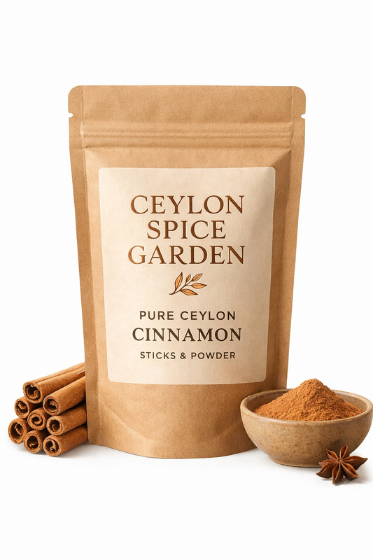 Authentic Ceylon Cinnamon Sticks & Powder - Premium Sri Lankan True Cinnamon