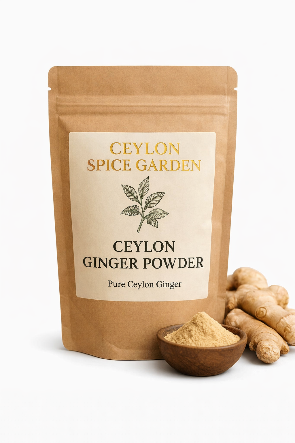 Ceylon Ginger Powder - Premium Sri Lankan Ground Ginger