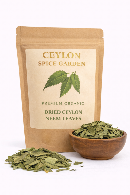 Premium Ceylon Neem Leaves (Azadirachta indica) - Nature's Sacred Purifier &amp; Wellness Herb