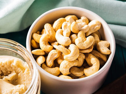 Ceylon Cashew Nuts (Sri Lankan) – W180 Jumbo Whole, Raw, Roasted & Salted