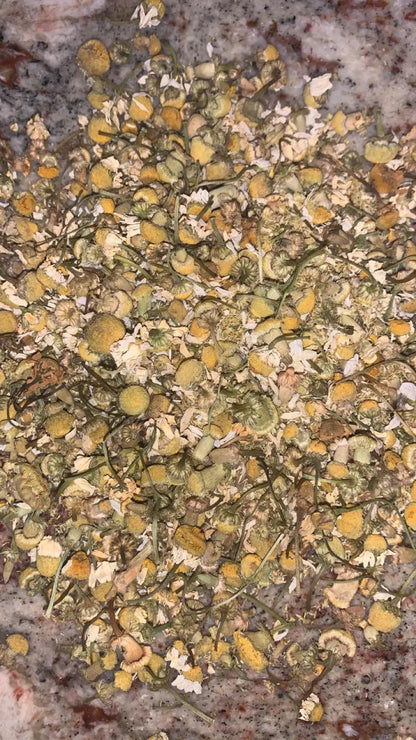 Premium Chamomile Dried Flowers – Natural Herbal Tea for Calm & Relaxation