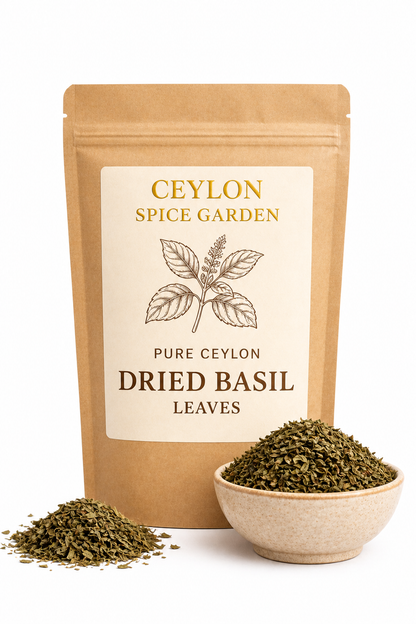 Premium Dried Basil Leaves - Anti Inflammatory & Aromatic