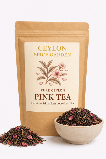 Ceylon Pink Tea - Premium Sri Lankan Loose Leaf Tea