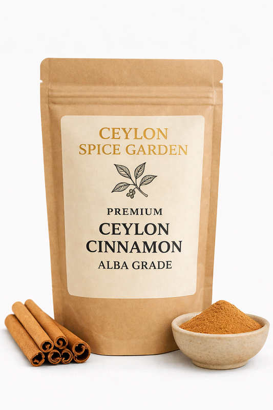Premium Ceylon Cinnamon Alba Grade - Finest Sri Lankan True Cinnamon Quills