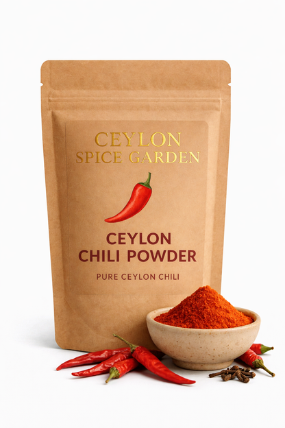 Premium Organic Ceylon Chili Powder - 100% Pure Sri Lankan Fire Spice - The Heat of Paradise