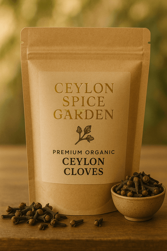 Premium Organic Ceylon Cloves - 100% Pure Sri Lankan Aromatic Spice - The Flower of Spices - Ceylon Spice Garden