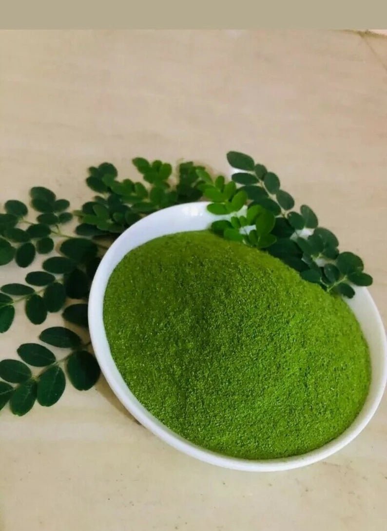 Premium Organic Ceylon Moringa Powder - 100% Pure Sri Lankan Superfood - The Miracle Tree - Ceylon Spice Garden