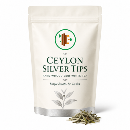 Ceylon Silver Tips — Rare Whole-Bud White Tea (Single Estate, Sri Lanka)
